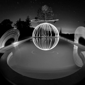 Jugando con luces.